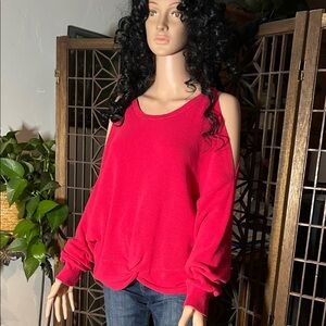 EXPRESS FUCHSIA SWEATER SIZE L